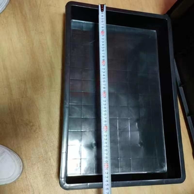 커버와 작은 검은 Esd 안전한 Bin 전도성 있는 Ic 트레이 반대 스태틱 메모리 공구함 컨테이너 유럽통계청 Esd 박스 부품