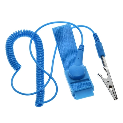 페어테크 탄력 있는 반대 정전기 ESD 접지환 2.2MM PVC 무선 전신 반대 정전기 밴드