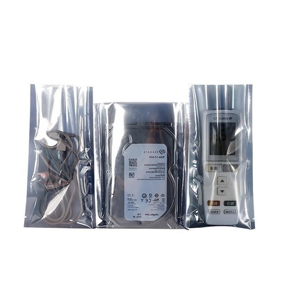 출력된 OEM 반대 정전기 ESD 차폐 가방 로고를 패키징하는 회색 성분
