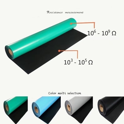 작업대 PVC ESD 깔개 대전 방지 고무 산업용 청정실