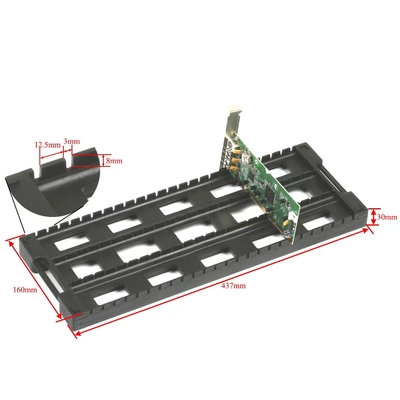 SMT PCB 메가진 랙 열저항성 반대 정적 ESD 창고 보관대